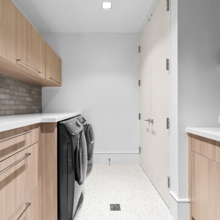 Laundry Room with Storage