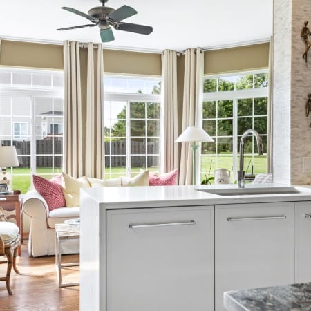 Natural Light with Floor to Ceiling Windows