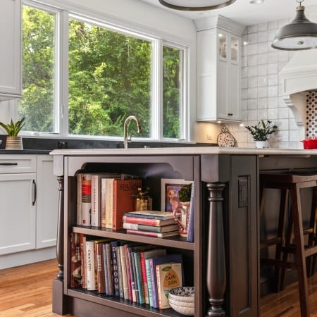 Copper Finishes and Additional Storage