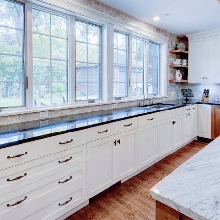 Long Perimeter Granite Countertop