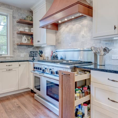 Oven Adjacent Roll Out Spice Rack