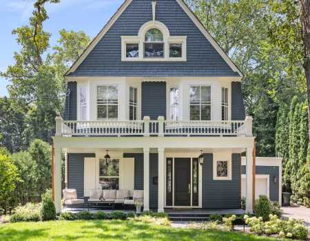 Extended Balcony Above Covered Porch