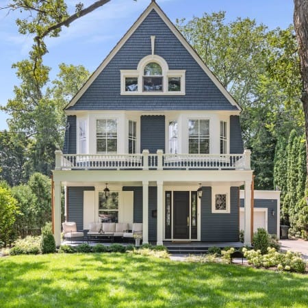 Extended Balcony Above Covered Porch