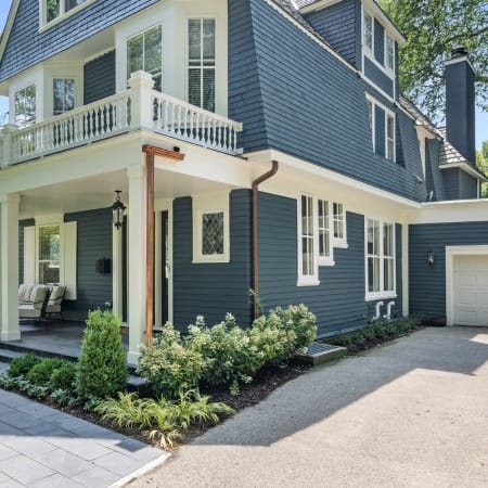 Seamlessly Integrated Attached Garage