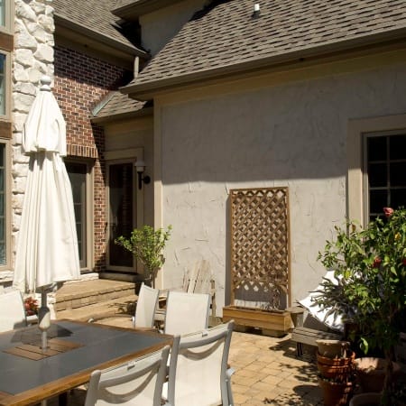 Stucco Patio Wall