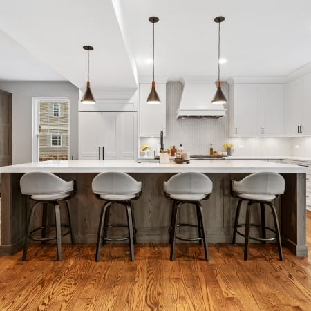 Oversized Island Seating for Four