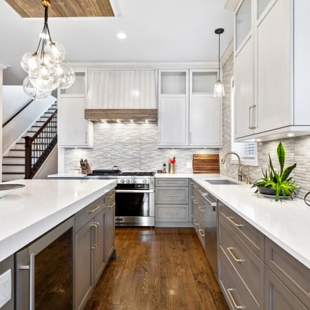 Dual Tone Custom Cabinetry