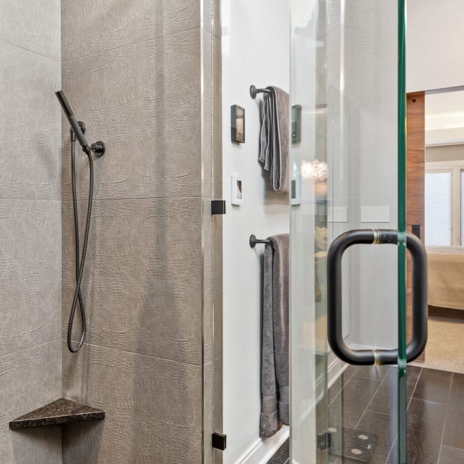 Stone Shower Flooring