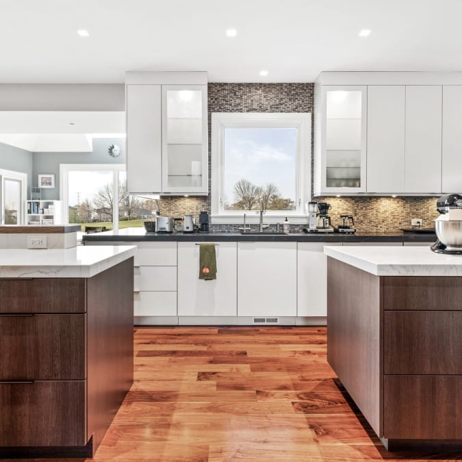 Dual-Island Kitchen Layout