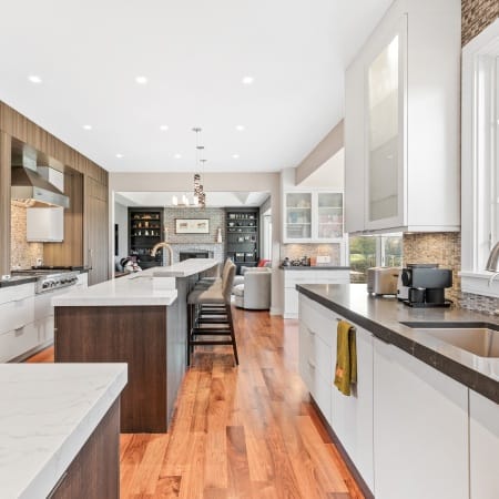 Open Concept Layout with Additional Counter Space