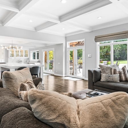 Two French Doors for Patio Access