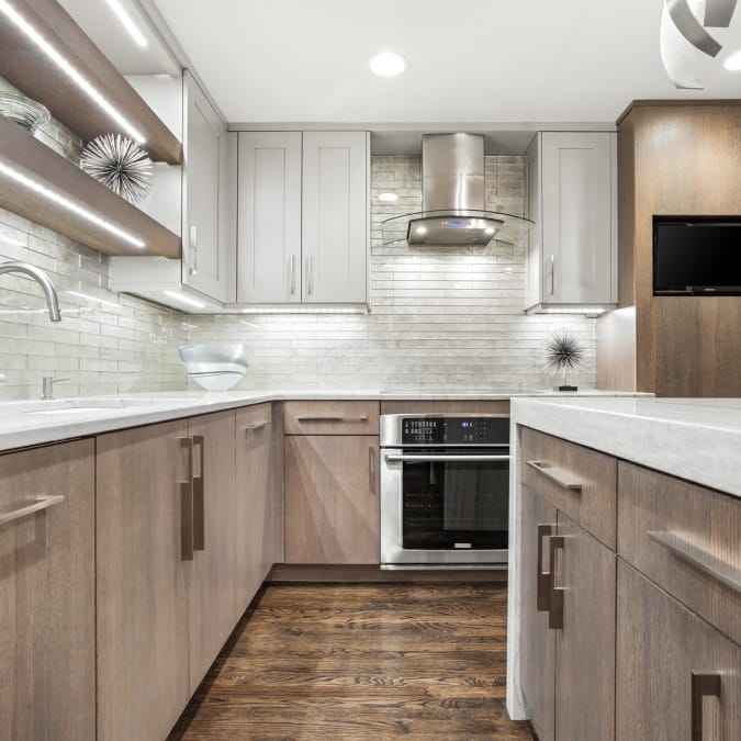 High-Rise Condo Kitchen