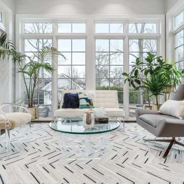 Solarium with patio deck access