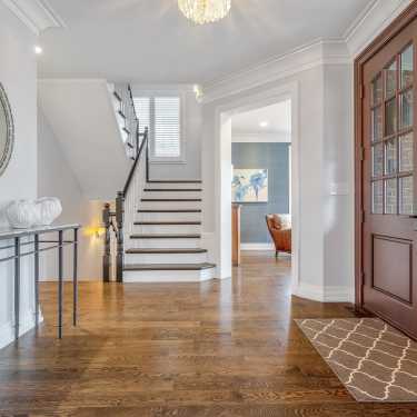 Foyer Looking Into Stairwell