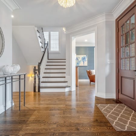Foyer Looking Into Stairwell