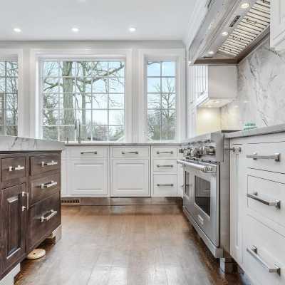 Two Toned Base Cabinets