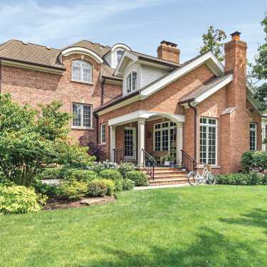 Front of home addition