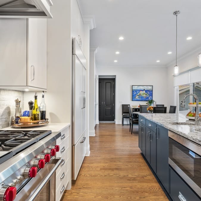 Professional Stove and Island