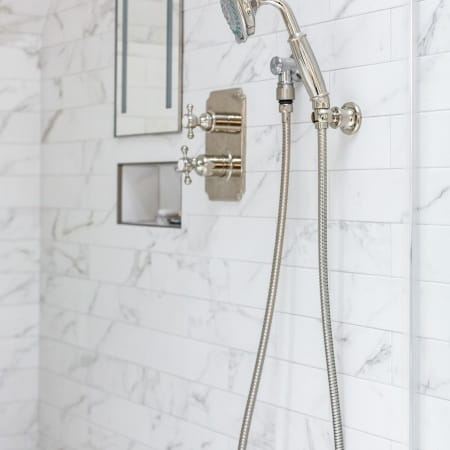 Custom Shower Cutout with Mirror