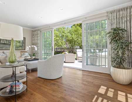 Natural Light Filled Living Room