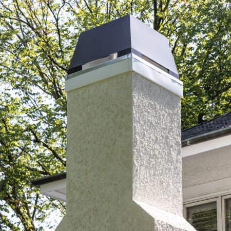 Stucco Chimney