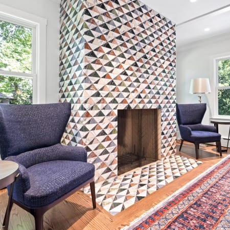 Wood Burning Fireplace