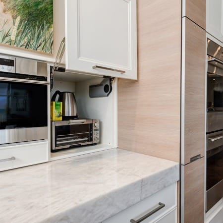 Custom Lift Up Cabinetry